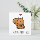 Stapel op jou valentijnskaart kaart (Staand voorkant)