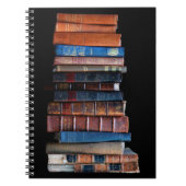 stapel oude boeken notitieboek (Voorkant)