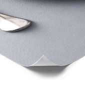 Stapel pannenkoeken met boter op een bord poster (Hoek)