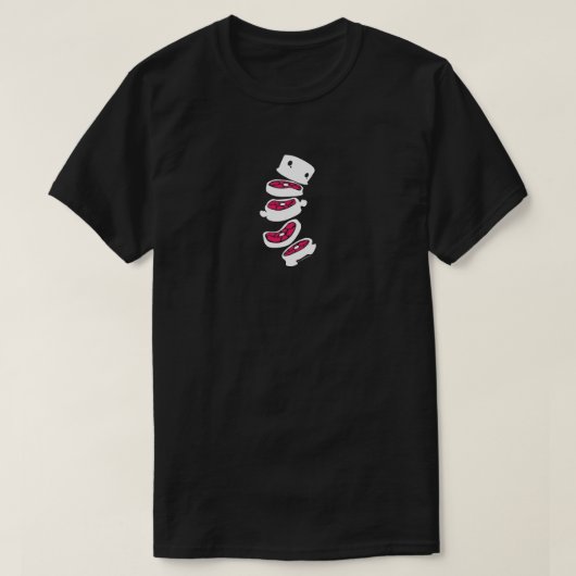 Stapel Shirt-vleesgeest monster T-shirt (Design voorkant)