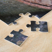 stapel stammen van stammen legpuzzel (Zijkant)