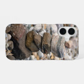 stapel stenen iPhone 16 hoesje (Achterkant horizontaal)