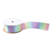 Stapel Unicorn regenbooggradiënt Stripe Satijnen Lint (Spoel)