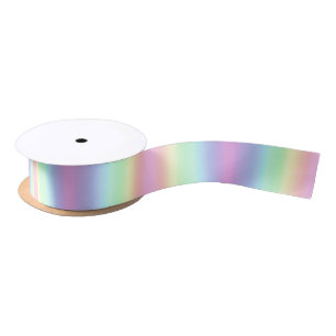 Stapel Unicorn regenbooggradiënt Stripe Satijnen Lint