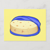 Stapel van bloem tortilla's briefkaart (Voorkant)