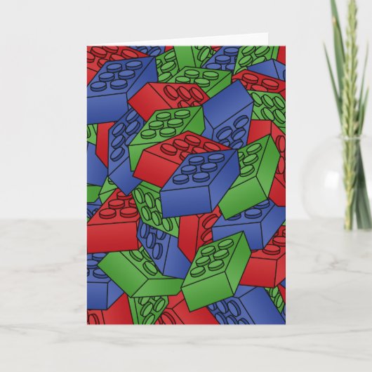 Stapel van Bouwstenen Kaart (Voorkant)