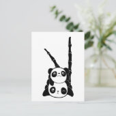 stapel van de Pandas-kaart Briefkaart (Staand voorkant)
