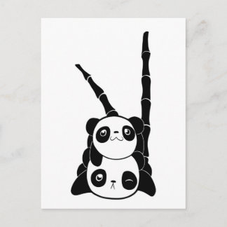 stapel van de Pandas-kaart Briefkaart