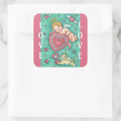 STAPEL VAN DE STICKERS VAN DE VALENTIJN VAN DE KUP (Tas)