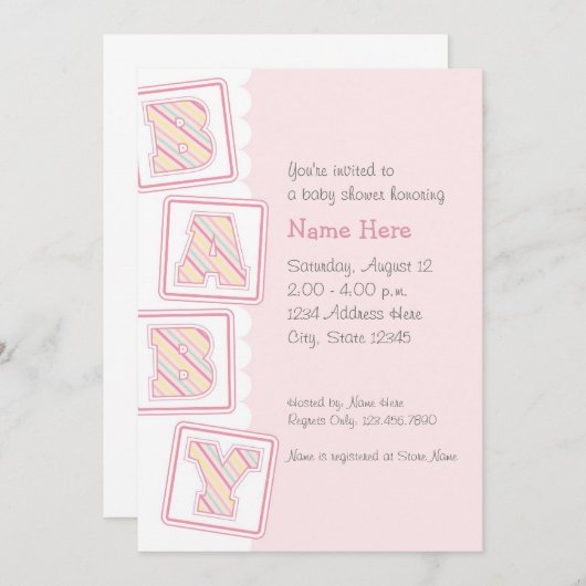 Stapel van de Uitnodiging van de Vertoning van de  (Voorkant / Achterkant)