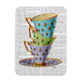 Stapel van drie  teams magneet (Verticaal)