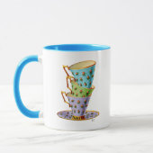 Stapel van drie teams mok (Links)