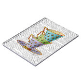 Stapel van drie  teams notitieboek (Linkerzijde)