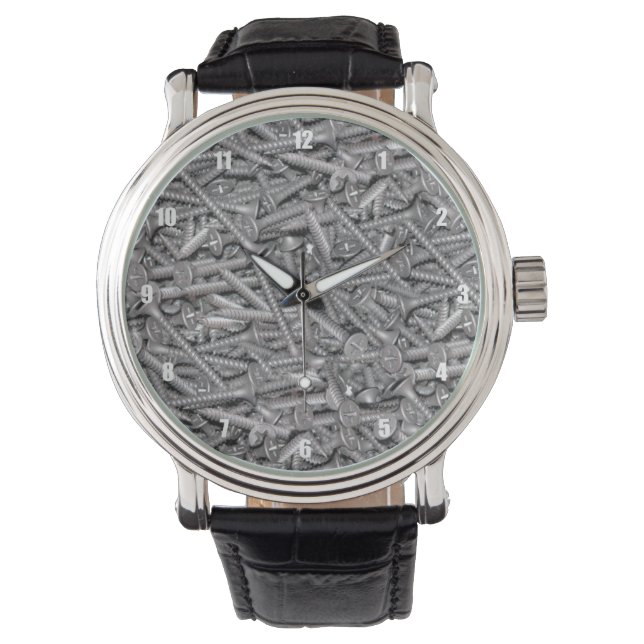 stapel van Drywall-schroeven Horloge (Voorkant)