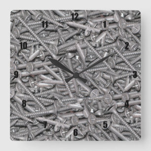 stapel van Drywall-schroeven Vierkante Klok