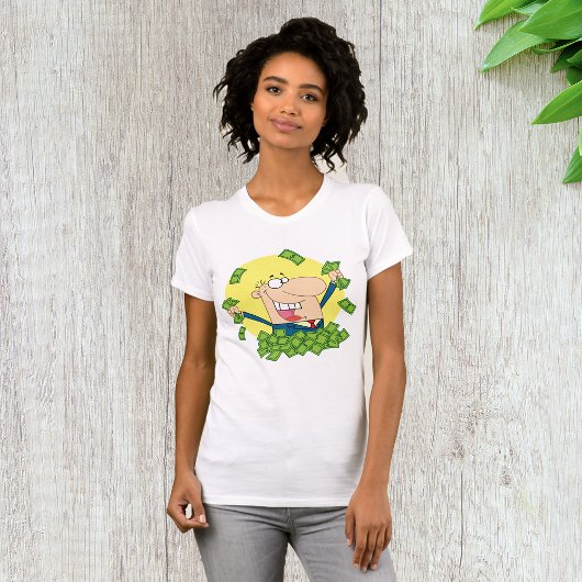 Stapel van Geld Vrouwen T-Shirt
