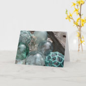 stapel van Geviste glasvezel Kaart (Gele Bloem)