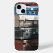 Stapel van gitaarkoffers Case-Mate iPhone case (Achterkant)