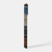Stapel van gitaarkoffers iPhone 15 case (Rechterkant)