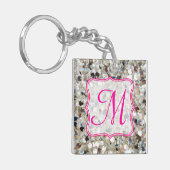 Stapel van Glitter Sleutelhanger (Voorkant Links)