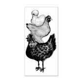 Stapel van hennen Stempel (Afrduk)