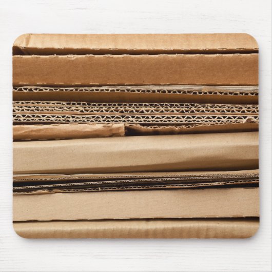 stapel van karton muismat (Voorkant)