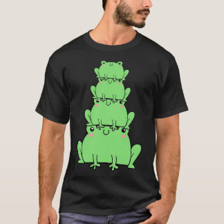 Stapel van Kikkers Grappig T-shirt