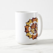 Stapel van kitty katten grappige Schattigee katten Koffiemok (Voorkant rechts)