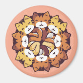Stapel van kitty katten grappige Schattigee katten Magneet (Voorkant)