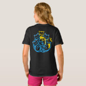 Stapel van kitty katten grappige Schattigee katten T-shirt (Achterkant volledig)