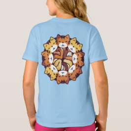 Stapel van kitty katten grappige Schattigee katten T-shirt