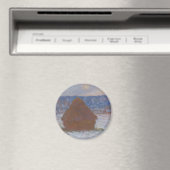 Stapel van tarwe (Sneeuw Effect, Overcast Dag) (18 Magneet (Insitu (Vaatwasser))
