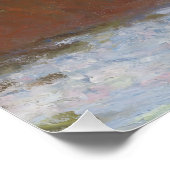 Stapel van tarwe (Sneeuw Effect, Overcast Dag) (18 Perfect Poster (Hoek)