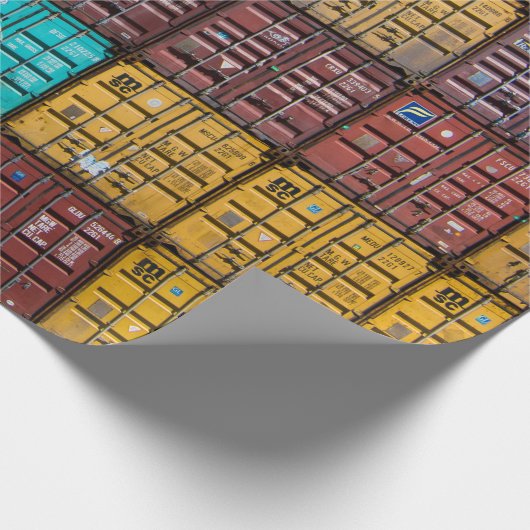 Stapel van vrachtaanhangwagen cadeaupapier (Hoek)