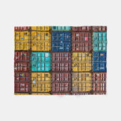 Stapel van vrachtaanhangwagen fleece deken (Voorkant (Horizontaal))