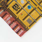Stapel van vrachtaanhangwagen fleece deken (Hoek)