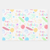 Stapel voor het invullen van driemaandelijkse vell inpakpapier vel (Voorkant 2)