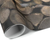 Stapel vuurhout cadeaupapier (Rol Hoek)