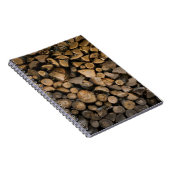 Stapel vuurhout notitieboek (Rechterzijde)