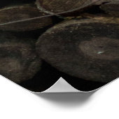 Stapel vuurhout poster (Hoek)