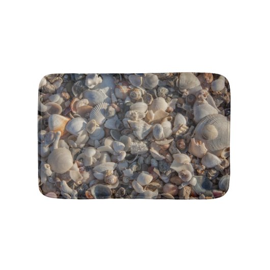 stapel zeeschelpen badmat (Voorkant)
