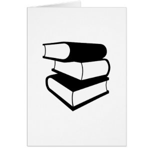 Stapel zwarte boeken