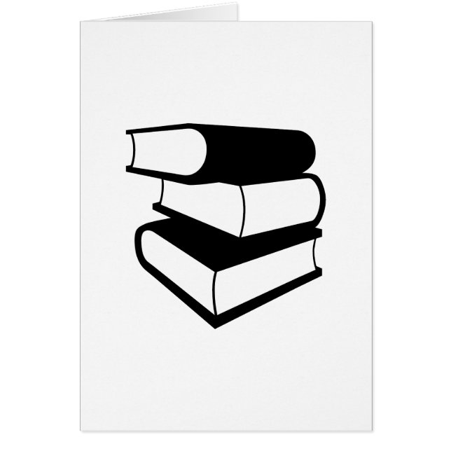 Stapel zwarte boeken (Voorkant)