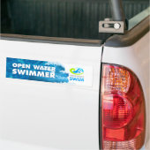 Stapelaar voor openwaterzwemmer bumpersticker (Op Truck)