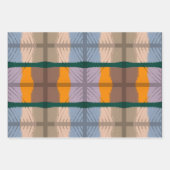 Stapelbaar spiegelend sensationeel patroon inpakpapier vel (Voorkant 3)