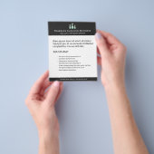 Stapelbak voor thuisreiniging met flesje flyer (Hand)