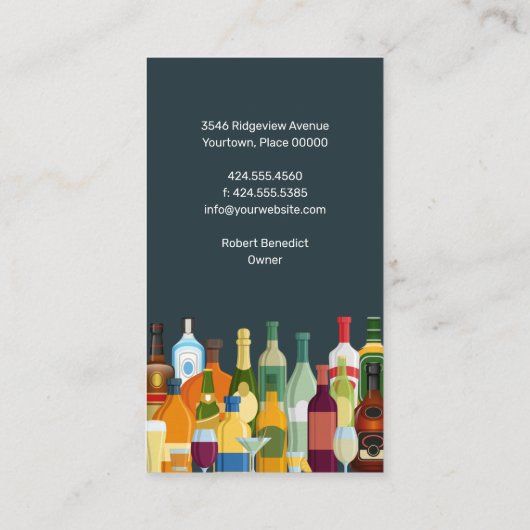 Stapelbalk Visitekaartje (Achterkant)