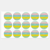 Stapelbandkleuren in kleine pastels