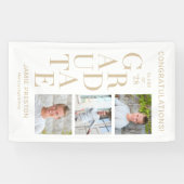 Stapelbare KLEURENBanner voor Afstuderen Spandoek (Horizontaal)