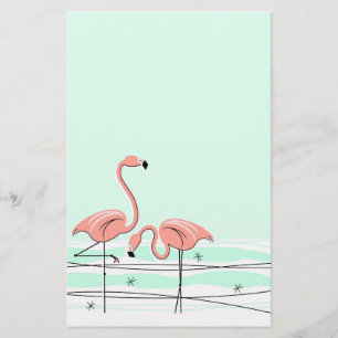 Stapelbenodigdheden voor Flamingo Aqua Briefpapier